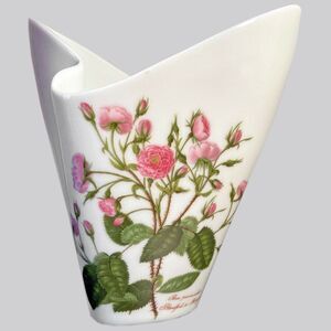 Rosenthal Group Germany Vase 1950s Hans Stangl Asymmetric 5652 Classic Rose